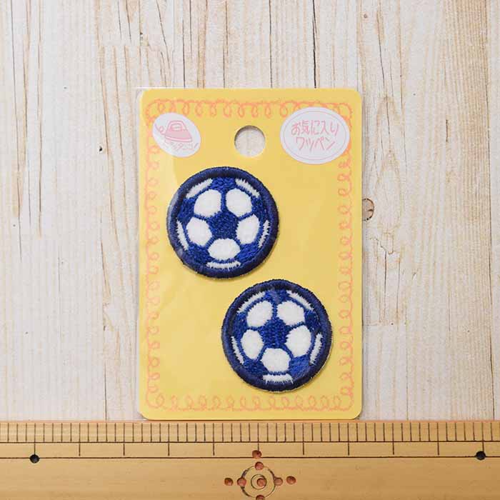 Iron-on adhesive badge - Soccer ball - Mini badges - nomura tailor