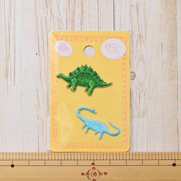 Iron-on adhesive badge Dinosaur mini badge - nomura tailor