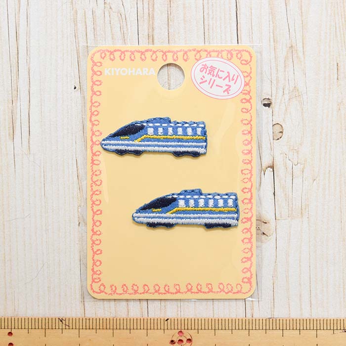 Iron adhesive mini Wappen Blue Train - nomura tailor