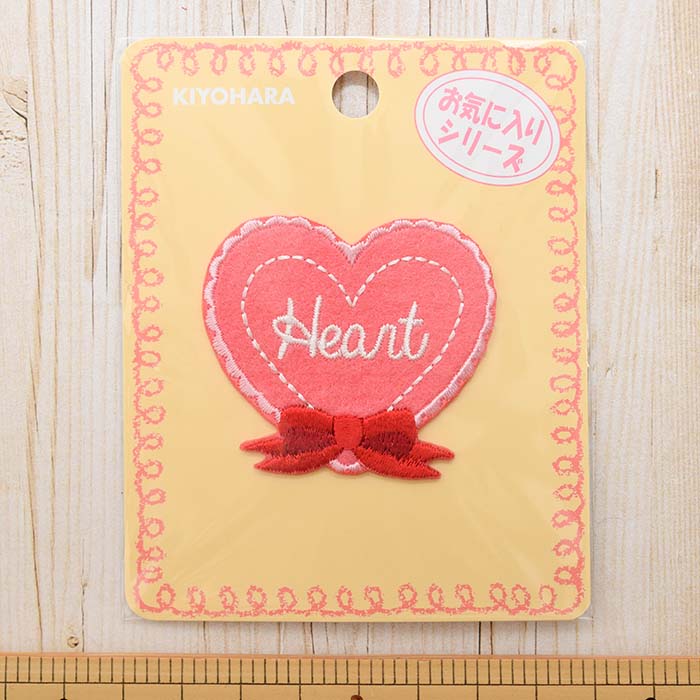 Iron adhesive emblem Hearts Flill - nomura tailor