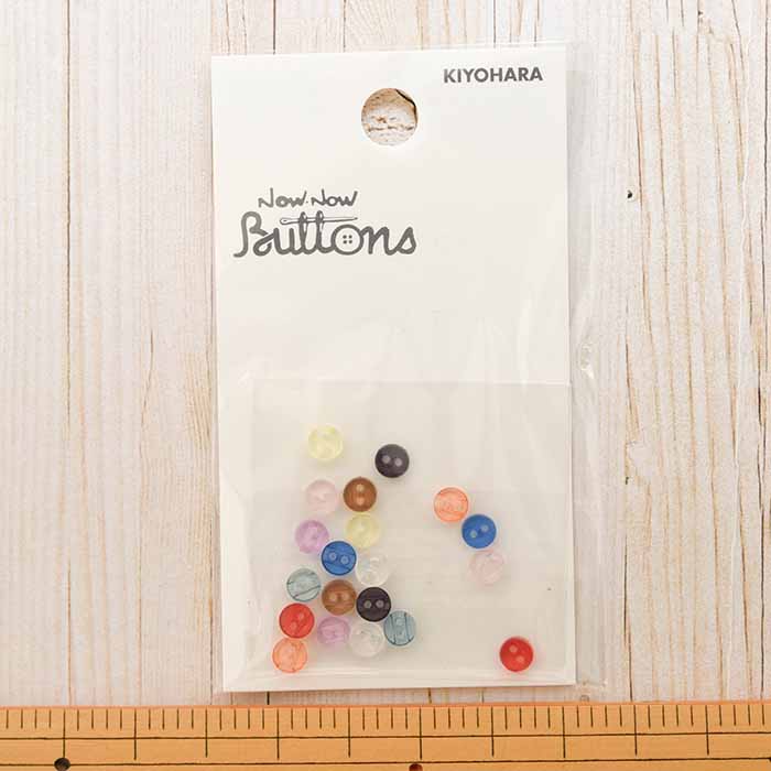 Colorful assort button 2 holes - nomura tailor