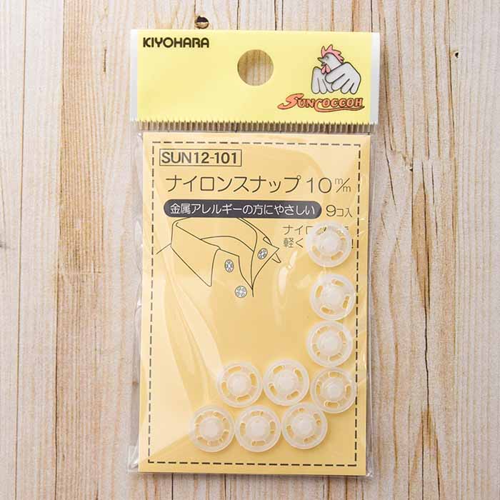 Nylon Snap 10mm - nomura tailor