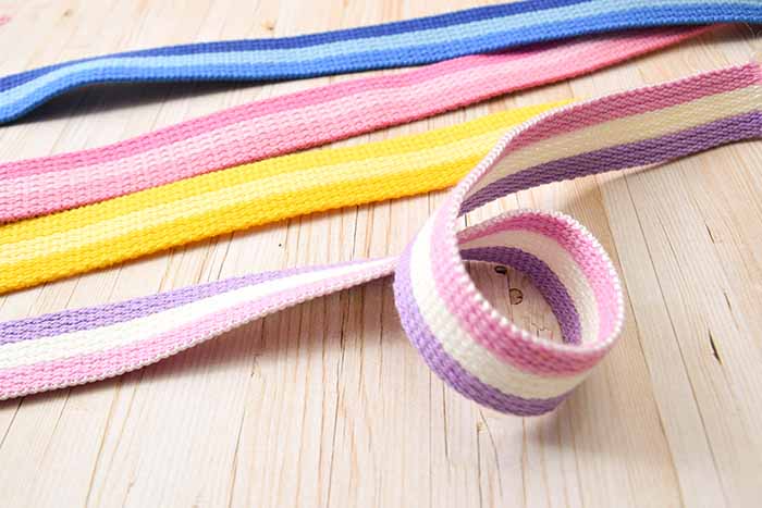 Color tape plus stripe 25mm width - nomura tailor