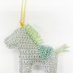 Horse Bran Made with Metallic Free Charm - nomura tailor