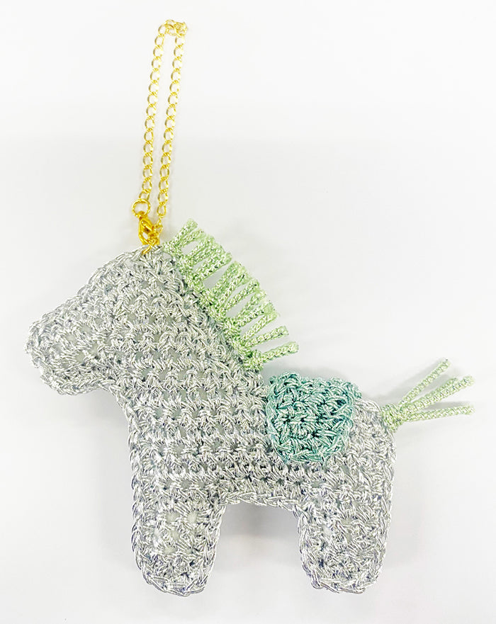 Horse Bran Made with Metallic Free Charm - nomura tailor