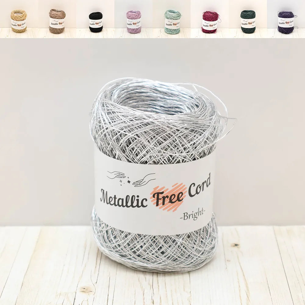 Metallic Free Cord - Bright - nomura tailor