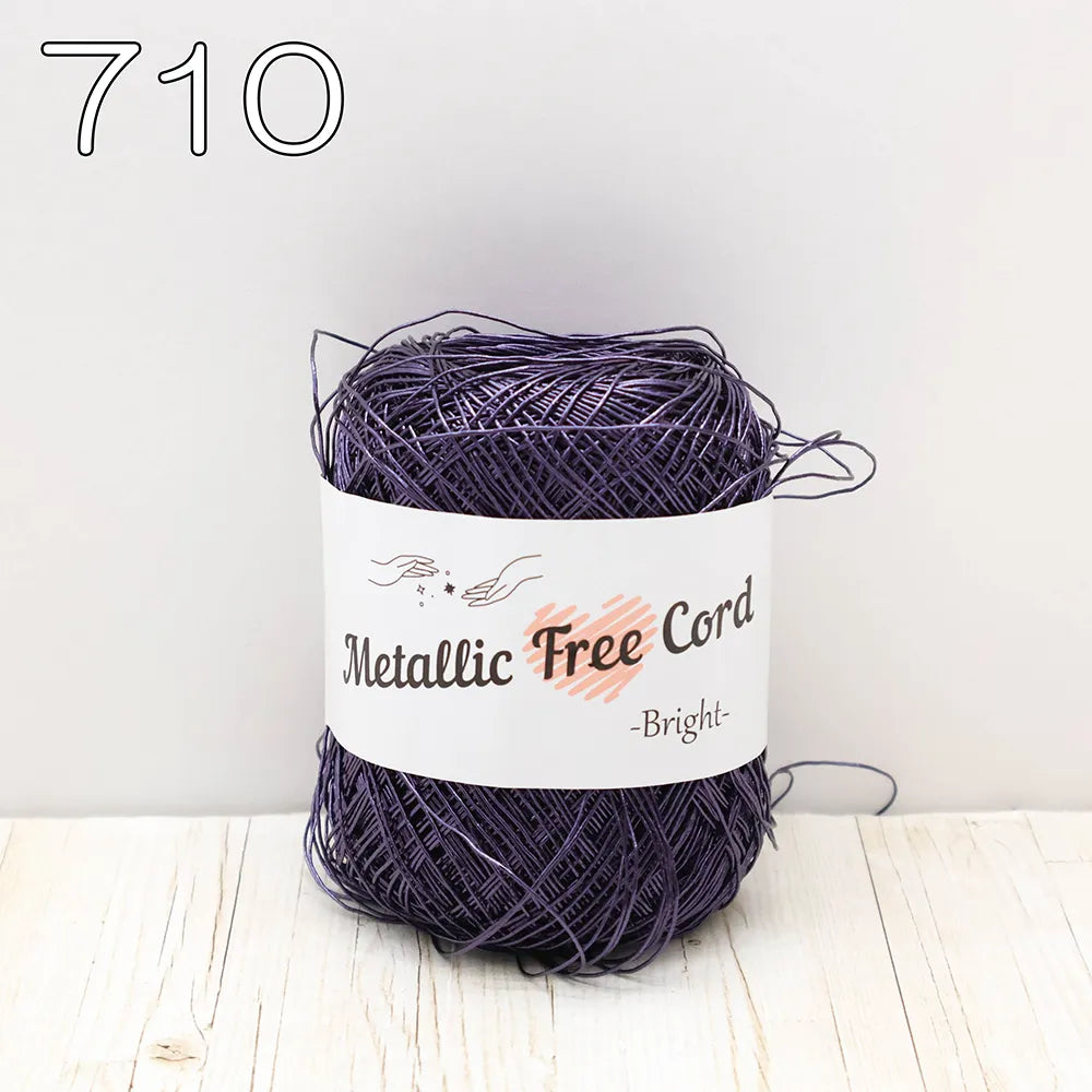 Metallic Free Cord - Bright - nomura tailor