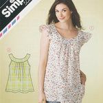 Pattern pattern Pull -on York Top - nomura tailor