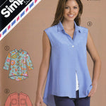 Pattern pattern pattern flare shirt - nomura tailor