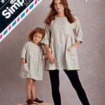 Pattern pattern pattern parent and child tunic dress - nomura tailor
