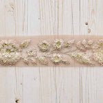 Indian embroidered ribbon, approx. 30mm wide - nomura tailor