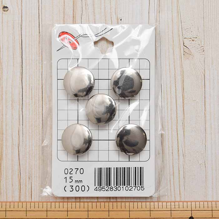 Shank Polyester Button – 15mm | nomura tailor