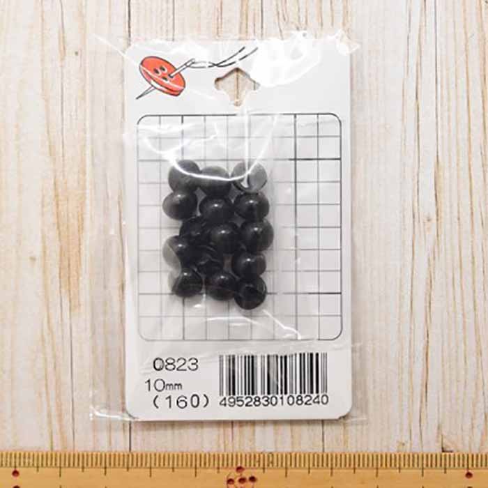 Mount button Mount foot 10mm 15 pieces - nomura tailor