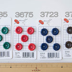 Plastic 4 holes buttons 15mm - nomura tailor