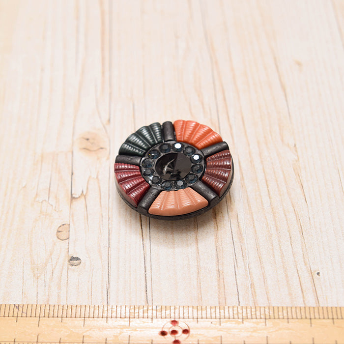 Retro color button 30mm - nomura tailor