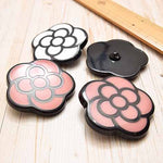 Box button Retro Flower about 50mm - nomura tailor