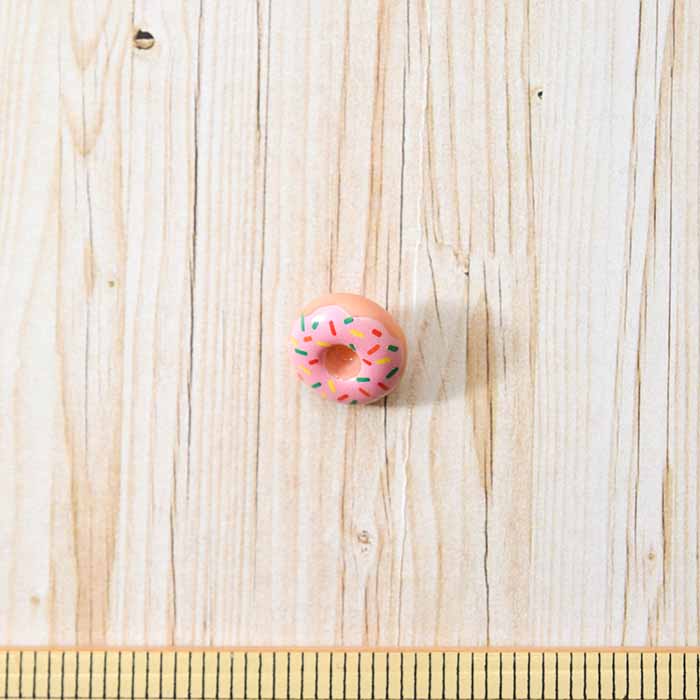 Foot button 18mm donut colorful spray 1 - nomura tailor