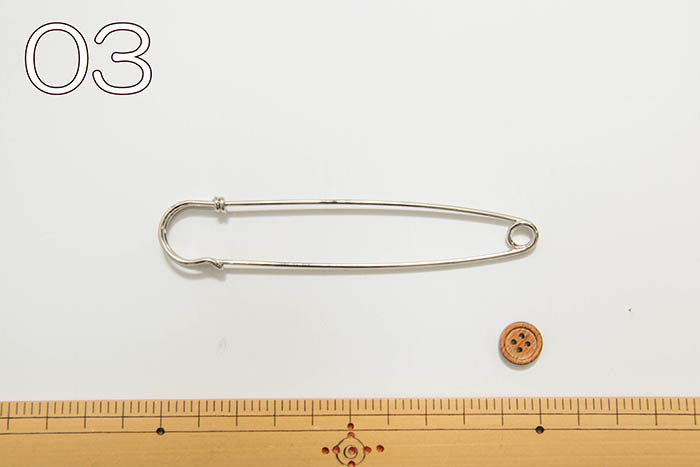 BIG shawl pin - nomura tailor