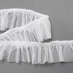 Soft tulle lace frills 4cm width - nomura tailor