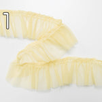 Soft tulle lace frills 4cm width - nomura tailor