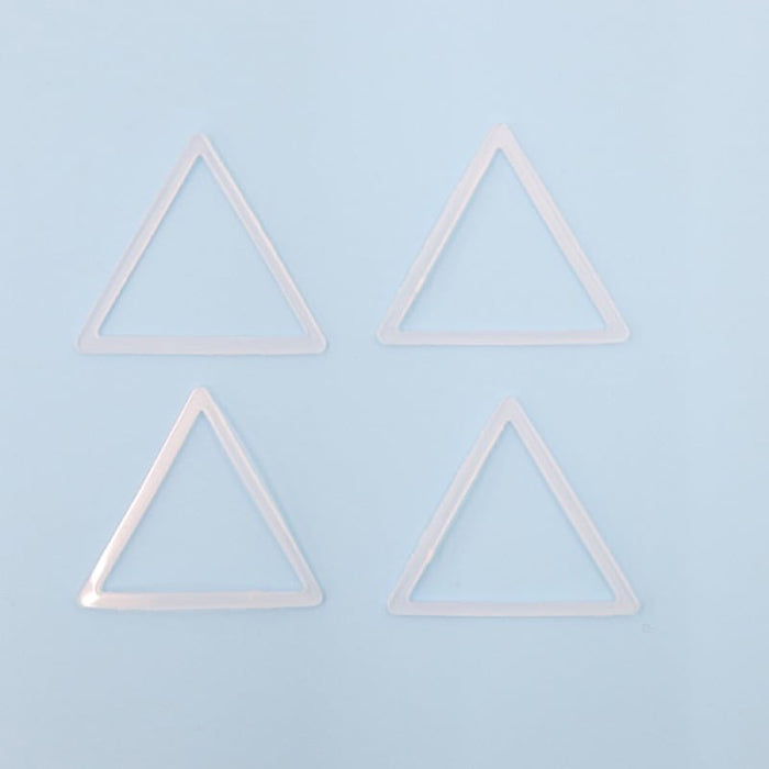 Knitting & Handicraft Knit Rings Triangle 20mm Approx. 100 pieces - nomura tailor