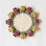 Knitting Kit - Flower Bouquet Coasters - nomura tailor