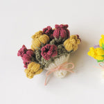 Knitting Kit - Flower Bouquet Coasters - nomura tailor