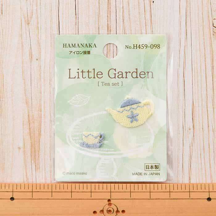 Iron adhesive emblem Little Garden Tea Set - nomura tailor