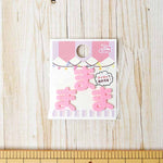 Iron adhesive emblem pink mini pink - nomura tailor