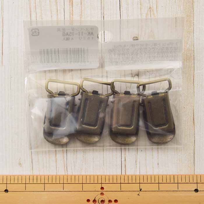 Suspender Fittings 15mm 4pcs - nomura tailor