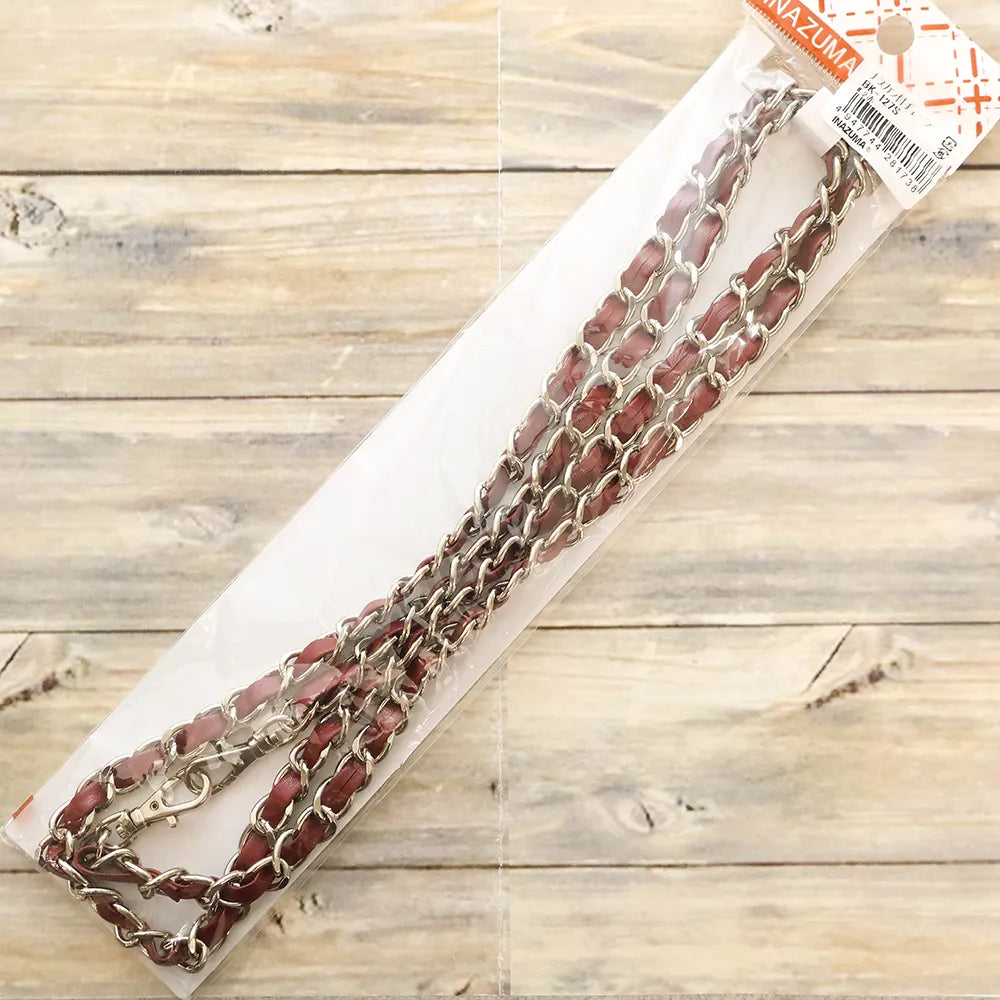 Chain with Lobster Clasp - Approx. 120cm Red - nomura tailor