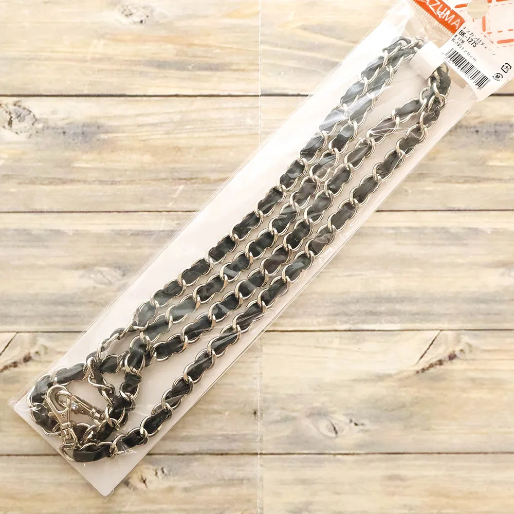 Chain with Lobster Clasp - Approx. 120cm Dark Brown - nomura tailor