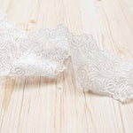 Tulle lace approximately 4.0cm width 1 - nomura tailor