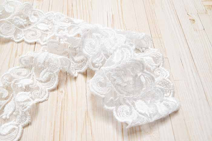 Tulle lace approximately 4.0cm width - nomura tailor