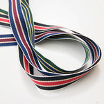 DARIN Striped Glog Run Ribbon 1.5cm width - nomura tailor