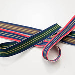 DARIN Striped Glog Run Ribbon 2.0cm width - nomura tailor