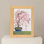 12 Months of BONSAI - Marie Catherine Collection - March Weeping Cherry Blossom - nomura tailor