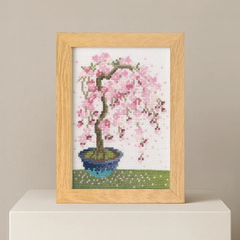 12 Months of BONSAI - Marie Catherine Collection - March Weeping Cherry Blossom - nomura tailor
