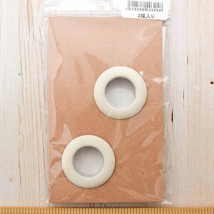 Claw -type eyelet inner diameter 21mm 2 pairs - nomura tailor