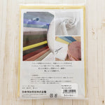 Linen Cotton Cloth for Embroidery - Light Yellow - nomura tailor