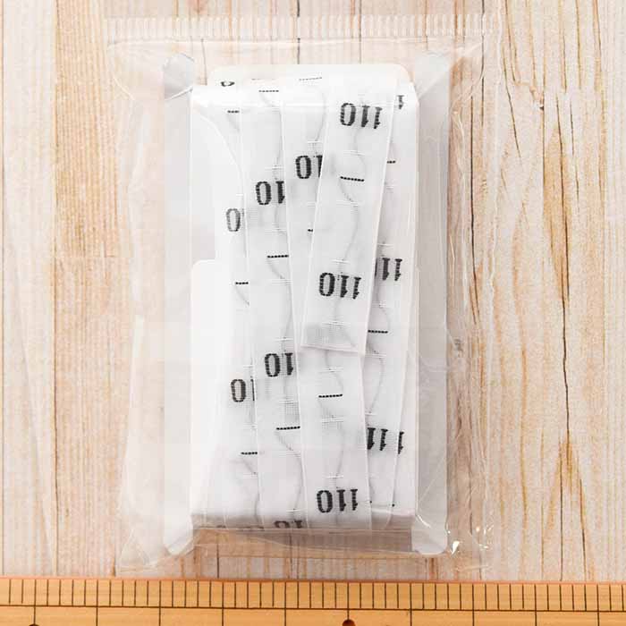 "110" for 50 size tags - nomura tailor