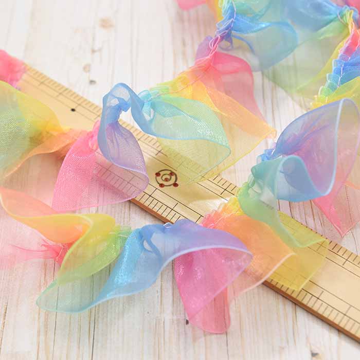 Rainbow Ruffle Lace - nomura tailor