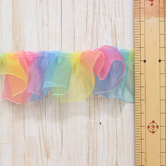 Rainbow Ruffle Lace - nomura tailor