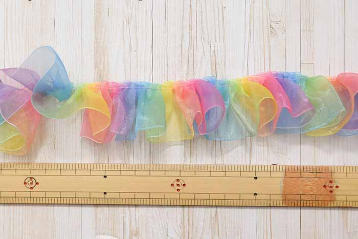 Rainbow Ruffle Lace - nomura tailor