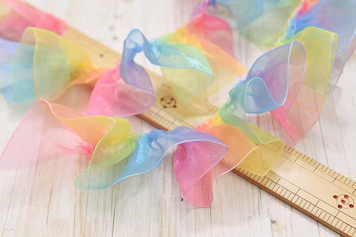 Rainbow Ruffle Lace - nomura tailor