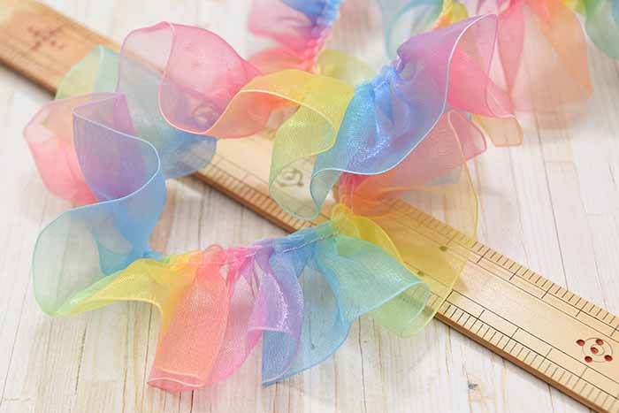 Rainbow Ruffle Lace - nomura tailor