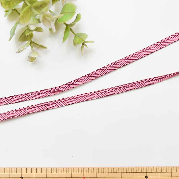 Kaga string about 6.O width hemp leaf - nomura tailor