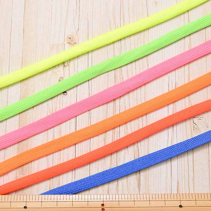 Polyester code neon color about 8mm width - nomura tailor