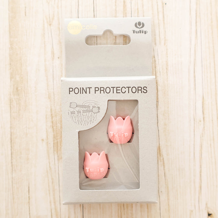 Tulip Knitting Needle Cap (Small) for Sizes 0-8 Pink - nomura tailor