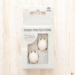 Tulip Knitting Needle Cap (Large) for Sizes 6–15 White - nomura tailor
